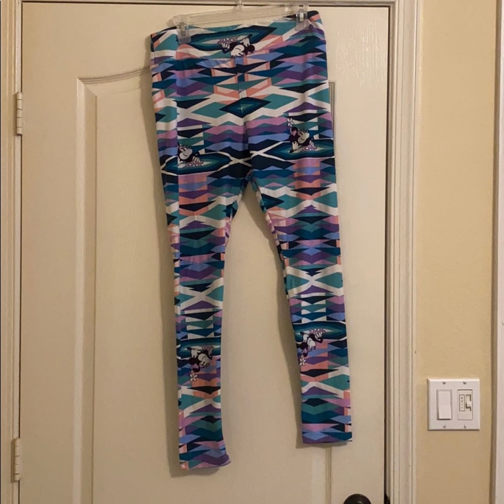 LuLaRoe Minnie Leggings Size TC Disney NWOT